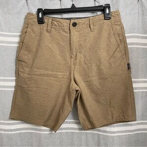 O'NEILL / Men's Hybrid Tan Heathered Shorts Size 30